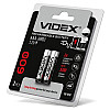 Акумуляторна батарейка Videx AAА HR03 600mAh 2 шт