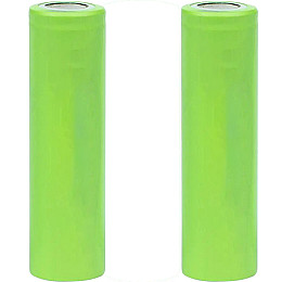 Акумуляторні батарейки WimpeX 18650 4000 мАч 3,7V Li-ion 2 шт Зелений