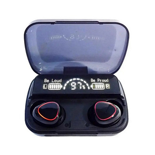 Наушники беспроводные блютуз Bluetooth MDR TWS M10 8280 Black N