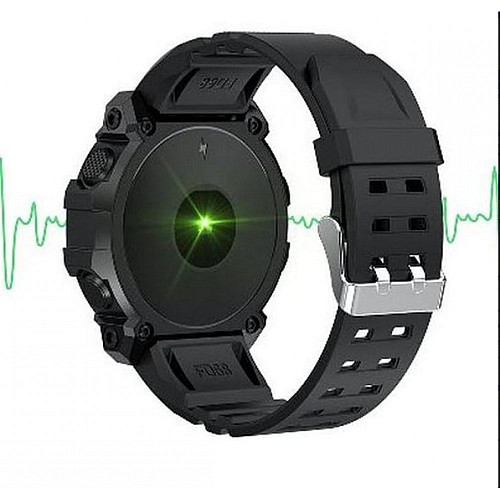 Сенсорний розумний смарт-годинник Smart FD68S Black (16103-hbr)