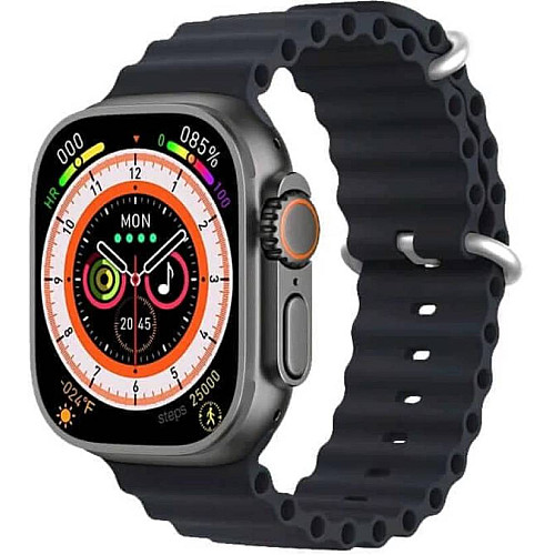 Сенсорний смарт-годинник Smart T900 Ultra Black (16072-hbr)