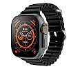 Сенсорний смарт-годинник Smart T900 Ultra Black (16072-hbr)