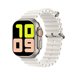 Сенсорний смарт-годинник Smart T800 Ultra White (16075-hbr)