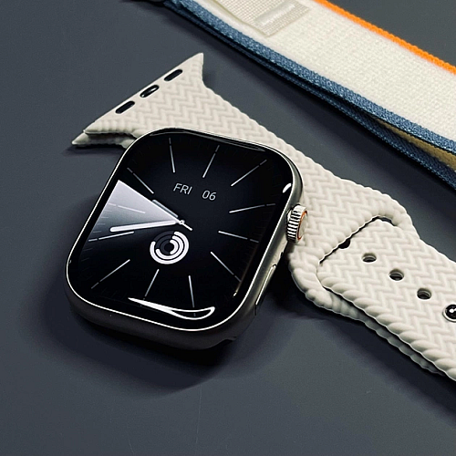 Сенсорний розумний смарт-годинник Smart HK9 Pro Plus меню українською мовою White (16077-hbr)