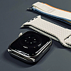 Сенсорний розумний смарт-годинник Smart HK9 Pro Plus меню українською мовою White (16077-hbr)