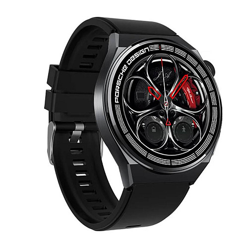 Умные сенсорные смарт-часы Band GT8 Porsche Design Black (16087-hbr)