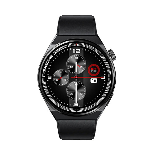 Умные сенсорные смарт-часы Band GT8 Porsche Design Black (16087-hbr)