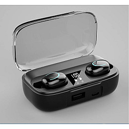 Беспроводные наушники Bluetooth TWS X10 Hi-Fi Power Bank Black