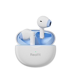 Беспроводные наушники с микрофоном Realfit F2 Pro Bluetooth 5.4 Белые