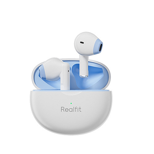 Беспроводные наушники с микрофоном Realfit F2 Pro Bluetooth 5.4 Белые