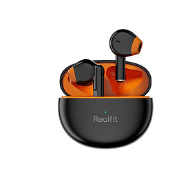 Беспроводные наушники с микрофоном Realfit F2 Pro Bluetooth 5.4 Черные