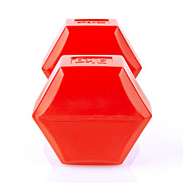 Гантели композитные Spokey MONSTER II 2х3 кг Красный (s0351)