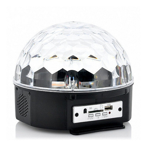 Диско куля з Bluetooth Laser XXB 01 M6 Bт Чорний (hub_np2_0659)