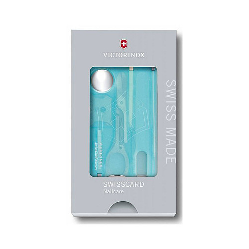 Мультитул Victorinox Swisscard Nailcare Голубой (07240.T21)