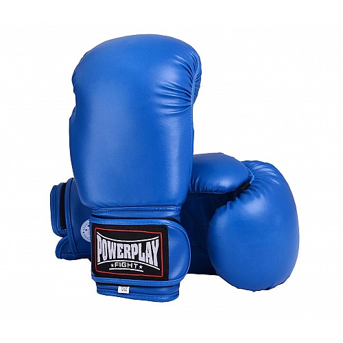 Боксерські рукавиці PowerPlay 3004 12 унцій Сині (PP_3004_12oz_Blue)