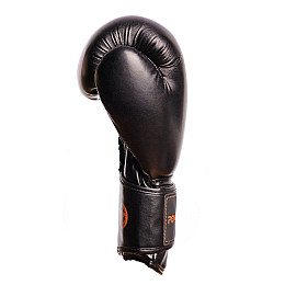 Боксерські рукавиці PowerPlay 3016 10 унцій Чорно-Оранжеві (PP_3016_10oz_Black/Orange)