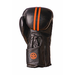 Боксерські рукавиці PowerPlay 3016 10 унцій Чорно-Оранжеві (PP_3016_10oz_Black/Orange)