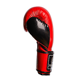 Боксерські рукавиці PowerPlay 3017 карбон 16 унцій Червоні (PP_3017_16oz_Red)