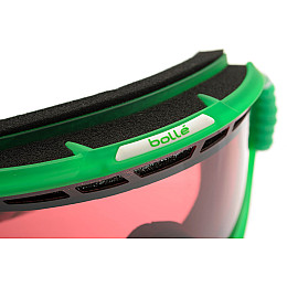 Маска гірськолижна BOLLE Nova II matt green-white vermillion Green (21545)