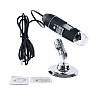 USB мікроскоп цифровий Ootdty DM-1600 (0x-1600x) з LED підсвічуванням Чорний (100094)