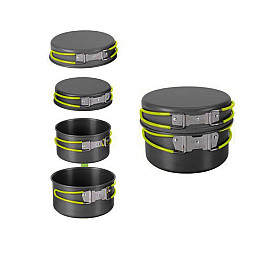 Набір посуду Pinguin Quadri Alu 10 шт (PNG 604)