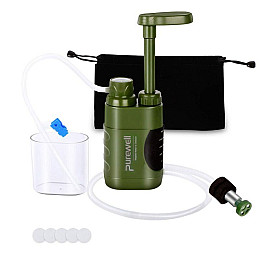 Походный фильтр для воды портативный туристический Purewell 3000L, с ресурсом 3000 литров (100124)