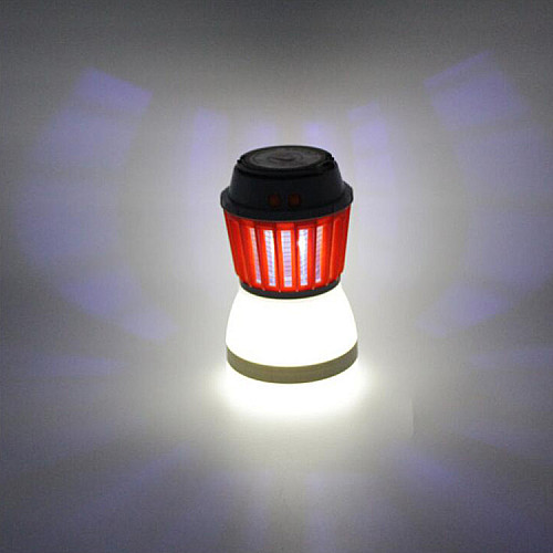 Ліхтар для кемпінгу SUNROZ Killer Lamp M4 IP67 2в1 Оранжевий (4556_1)