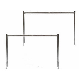 Барбекю-набор мини - мангал и 6 шампуров Stenson MH-0158 50*0.15см 60см (300918)