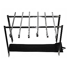 Барбекю-набор мини - мангал и 6 шампуров Stenson MH-0158 50*0.15см 60см (300918)