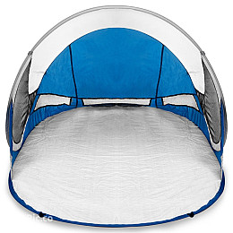 Намет пляжний Spokey Stratus 190x120x90 см Біло-синій