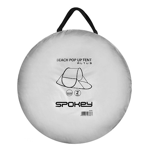 Намет пляжний Spokey Altus 195x100x85 см Сіро-блакитний