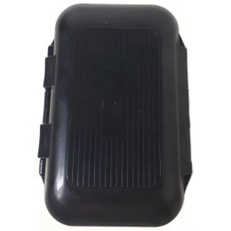 Рибальська коробка для снастей MHZ SF24115, 11.5х7.7х3.5 см, пластик, чорний з білим