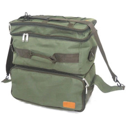 Сумка для риболовлі коропова MHZ VA P-32, 2 частини, 3 відділення, зелена