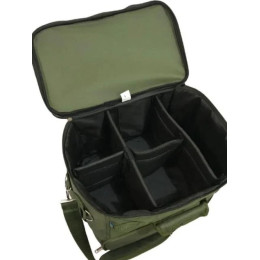Сумка для риболовлі коропова MHZ VA P-32, 2 частини, 3 відділення, зелена