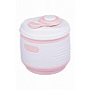 Складной силиконовый стакан с крышкой Collapsible 350 мл MARSHMALLOW