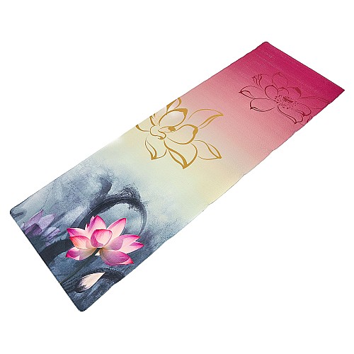 Килимок для йоги Джутовий (Yoga mat) двошаровий 3мм Record FI-7157-4 (KL00120)