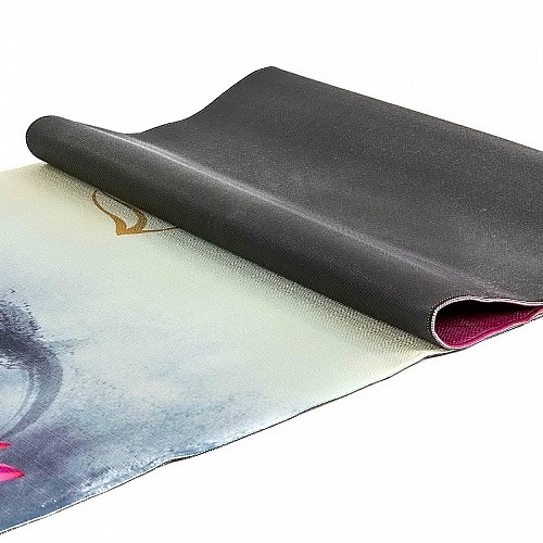 Килимок для йоги Джутовий (Yoga mat) двошаровий 3мм Record FI-7157-4 (KL00120)