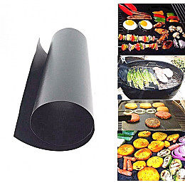Антипригарний килимок для BBQ та гриля Чорний (n-777)