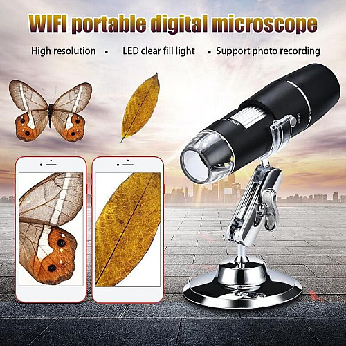 Wifi мікроскоп цифровий з 1000X кратним збільшенням Lefavor W04 (100677)