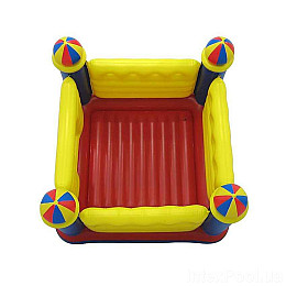 Надувной батут Intex 48259-1 Замок 175 х 175 х 135 см с шариками 10 шт (hub_vilt1z)