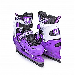 Коньки раздвижные Scale Sport Violet (размер 38-41) - 797917285-L