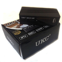ТВ ресивер тюнер DVB-T2 UKC 0967 з підтримкою wi-fi адаптера