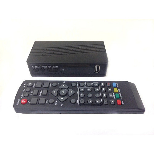ТВ ресивер тюнер DVB-T2 UKC 0967 с поддержкой wi-fi адаптера