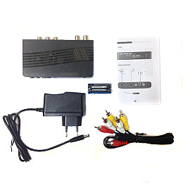 ТВ ресивер тюнер DVB-T2 UKC 0967 с поддержкой wi-fi адаптера