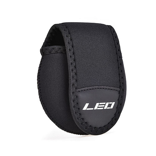 Чехол неопреновый для катушки LEO 27909 11*12 см Черный