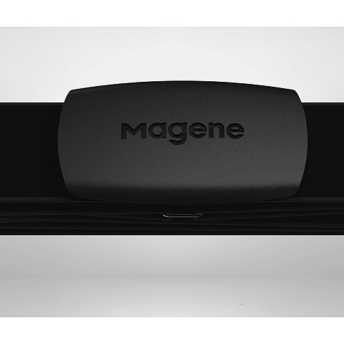 Нагрудний датчик пульсу Magene Bluetooth 4.0 та ANT+, пульсометр для Garmin | Polar | Bryton | Strava | Suunto | Lezyne | Apple Watch | Magene H64