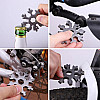 Мультитул отвертка 18 в 1 HMD Snowflake Wrench Tool (438-17023554 )