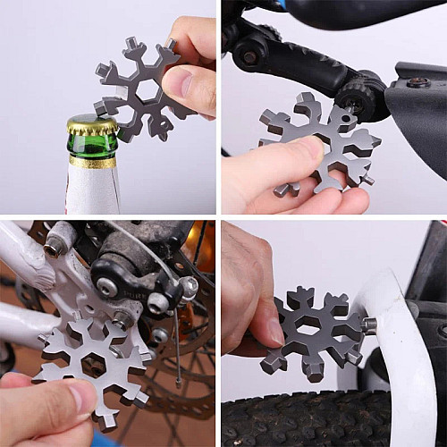 Мультитул отвертка 18 в 1 HMD Snowflake Wrench Tool (438-17023554 )