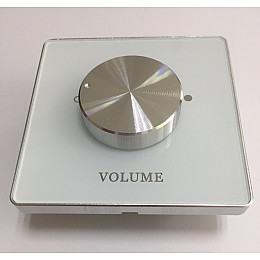 Регулятор звука Digital 1(50W,white,glass)