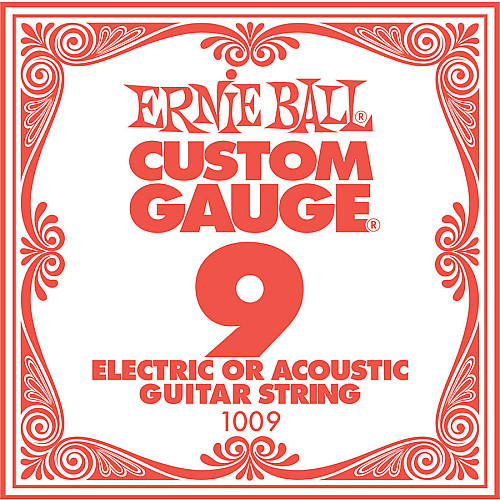 Струна Ernie Ball 1009 Plain Steel.009